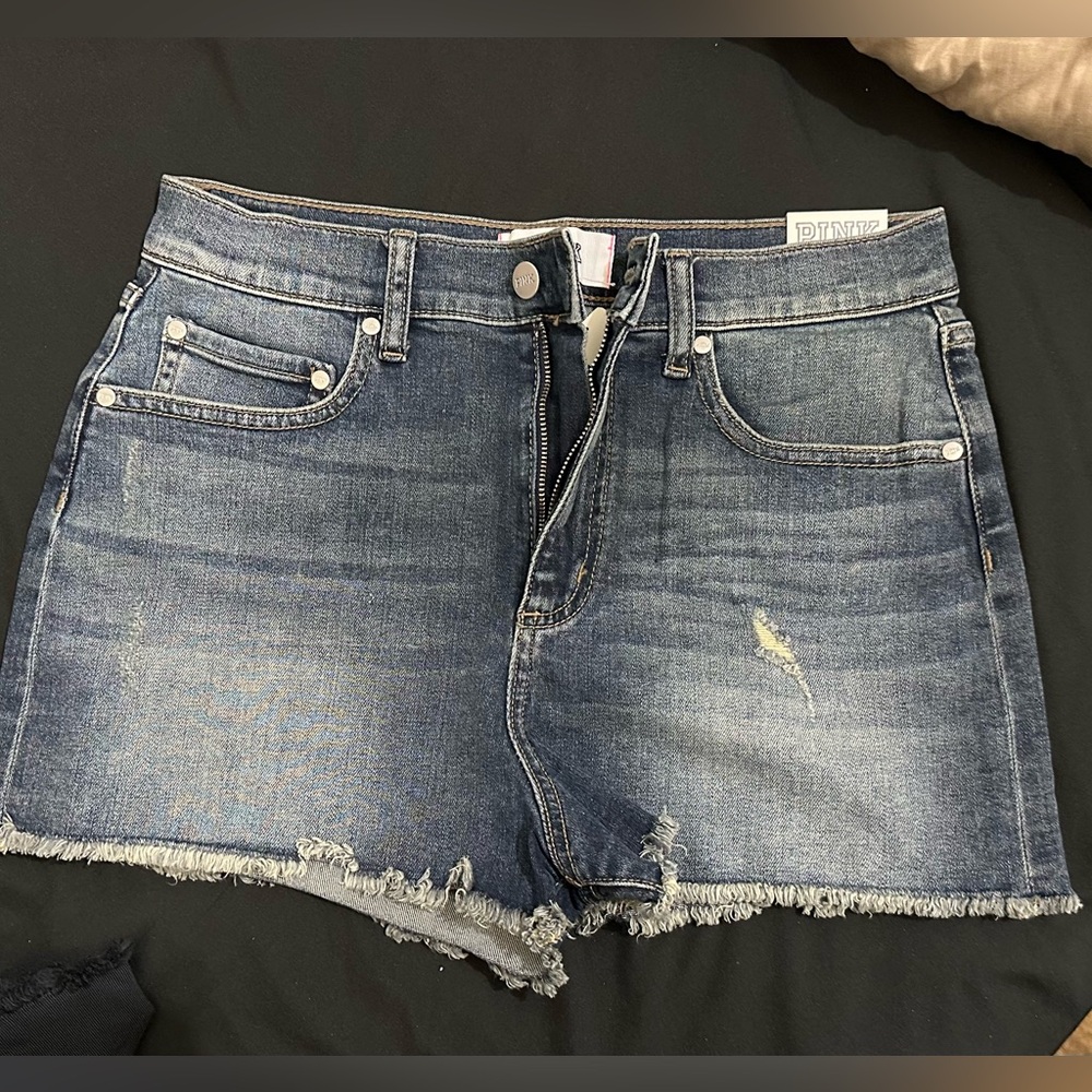 VS PINK denim shorts